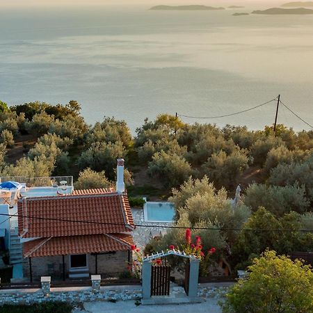 Villa Marouda Glossa Bagian luar foto