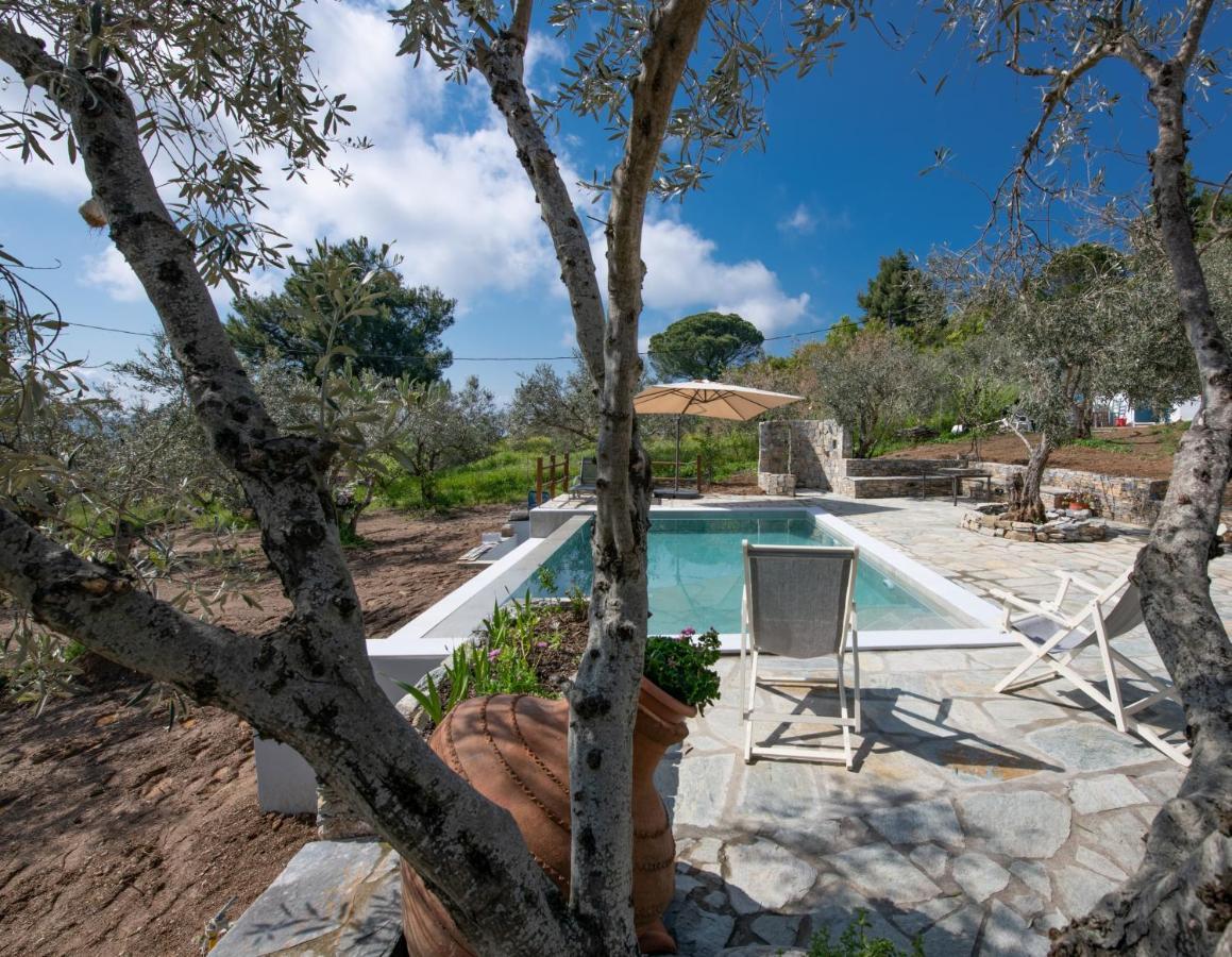 Villa Marouda Glossa Bagian luar foto
