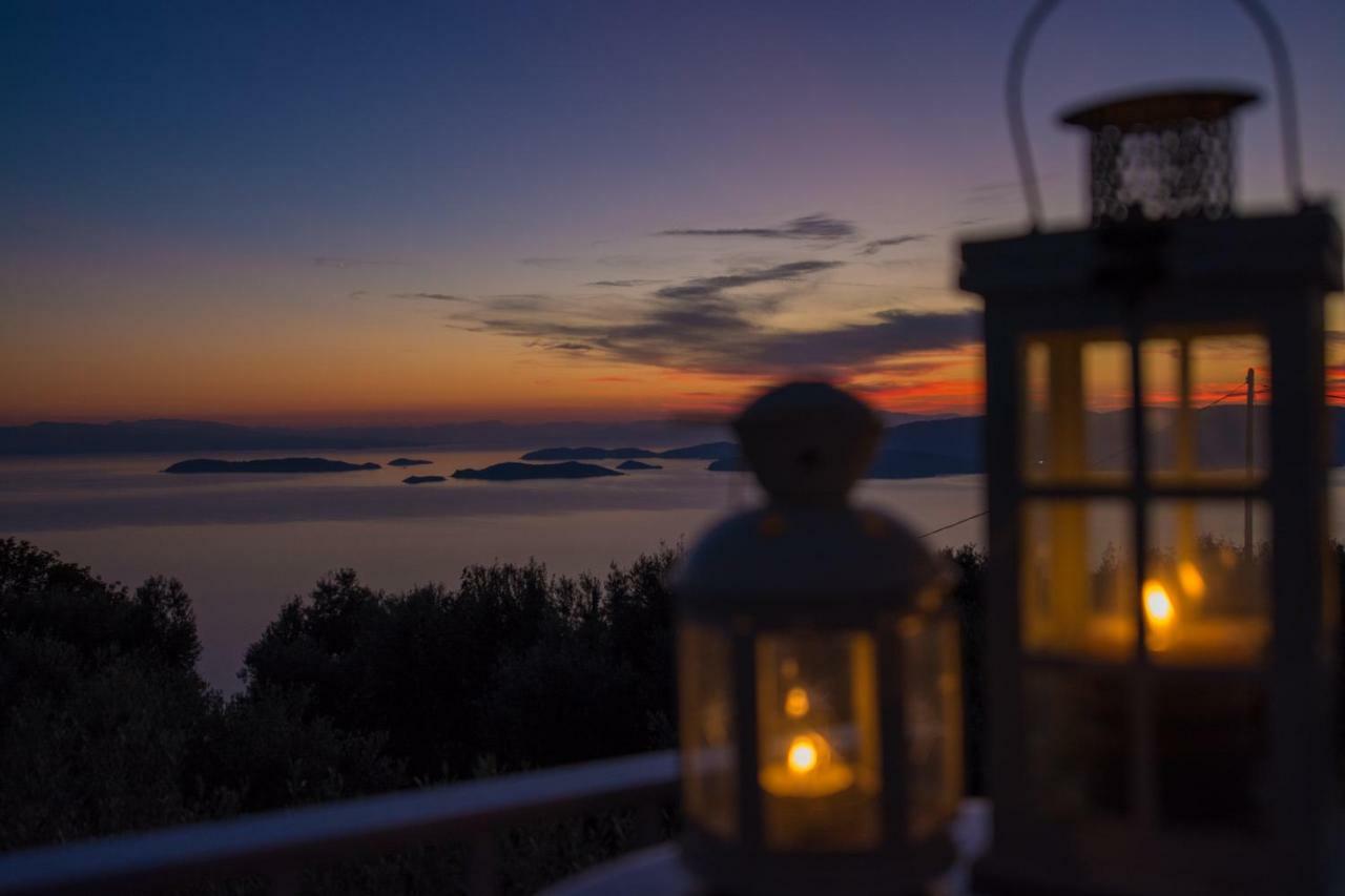 Villa Marouda Glossa Bagian luar foto