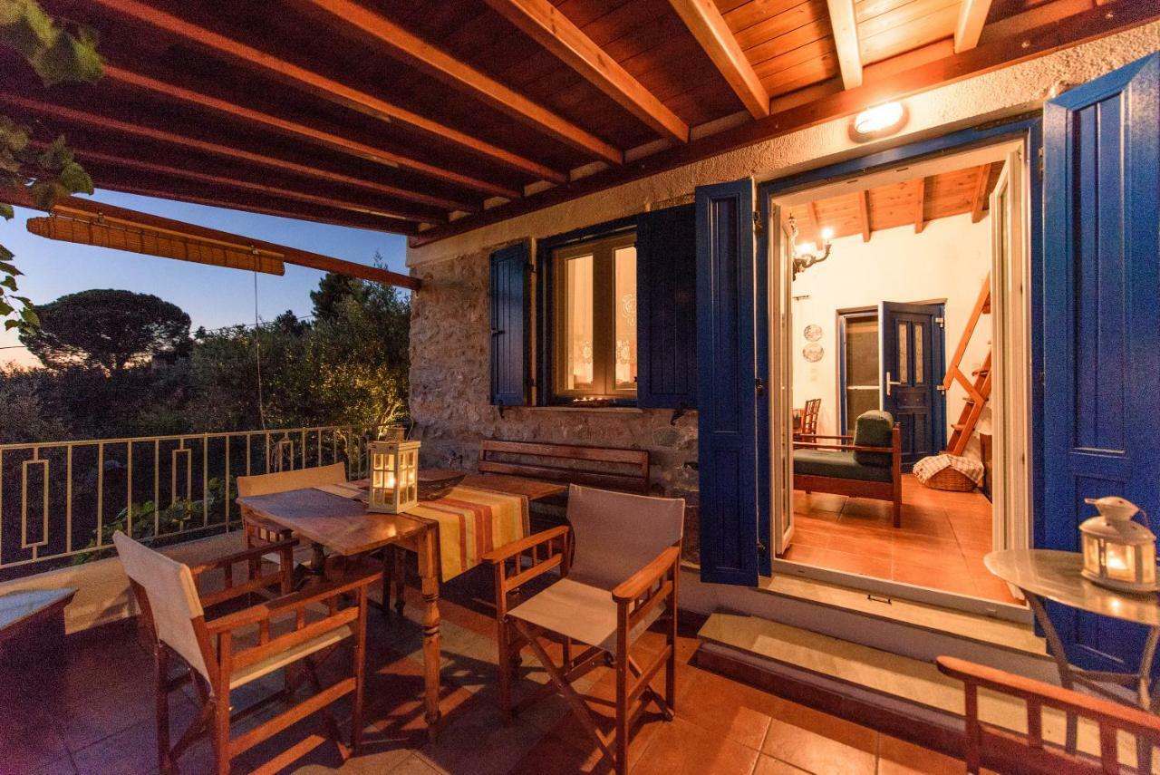Villa Marouda Glossa Bagian luar foto